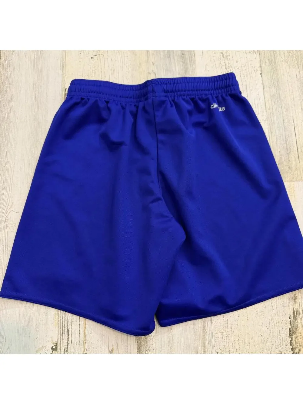 Boys Small Youth 9-10Y Adidas Blue Athletic Shorts